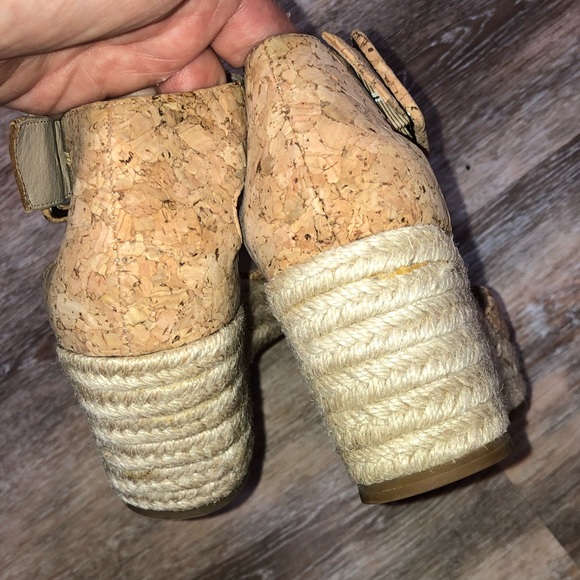 Pelle Moda Koko platform wedge sandal cork multi - Picture 5 of 12